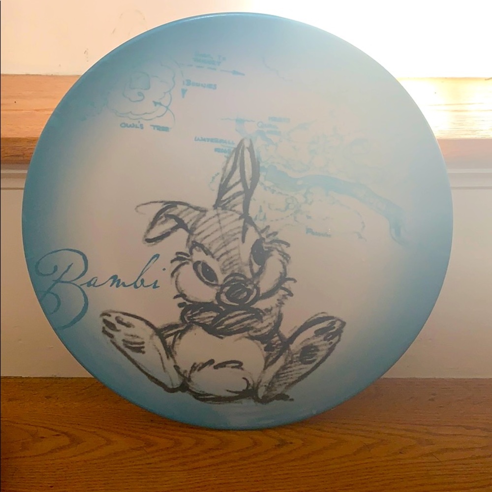 Blue Bambi (Thumper) flat plate